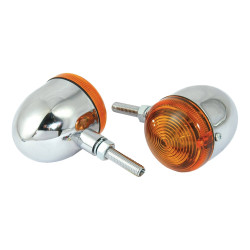 Bike-It Indicators Bullet - Chrome