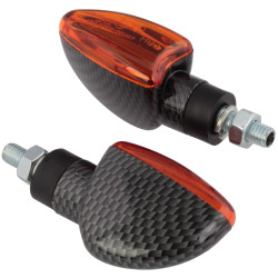 Bike-It Knipperlichten Mini Spear - Orange/carbon