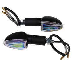 Bike-It Knipperlichten Mini Spear - Iridium/Zwart
