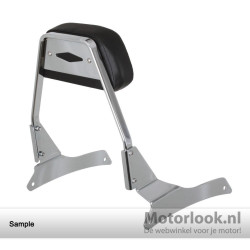 EMP Sissybar Deluxe Laag | Chroom | Honda VT125 Shadow