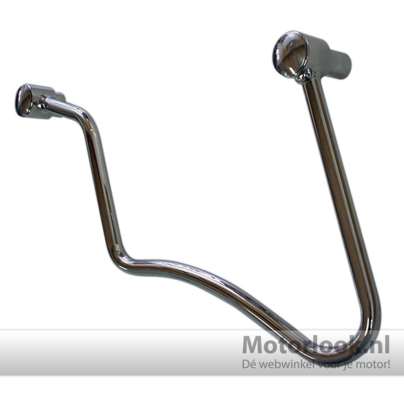 EMP Zadeltas Beugels Deluxe | Chroom | Suzuki VS1400/VS600/VS750/VS800 Intruder