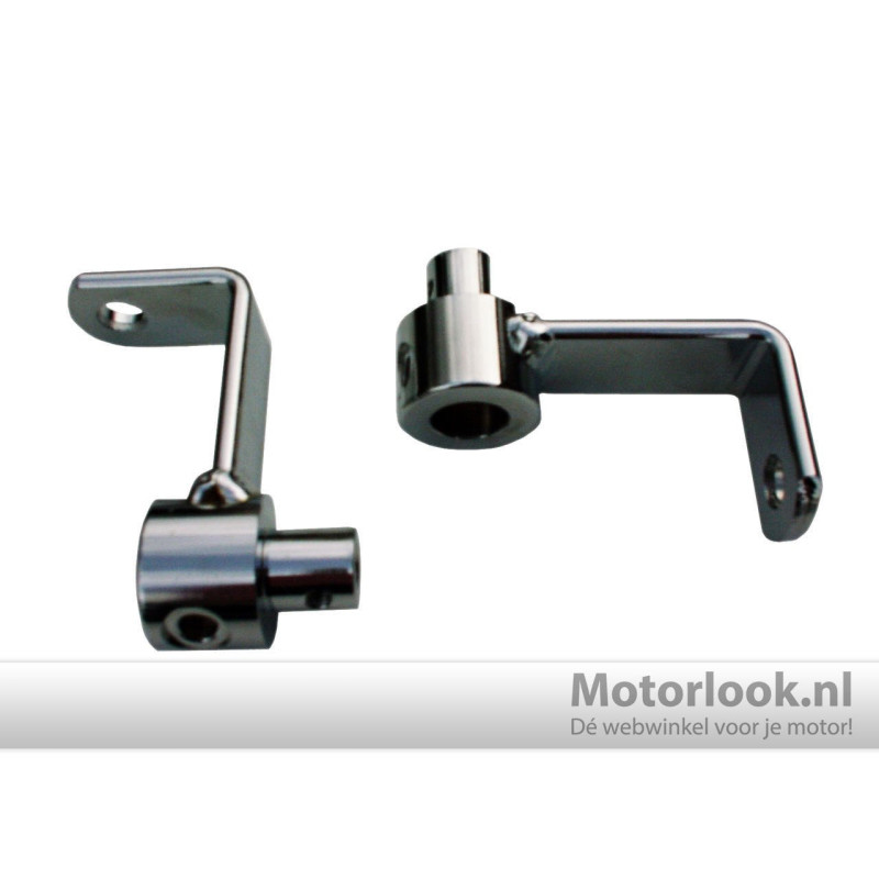 EMP Spotlight Beugel WS | Chroom | Suzuki C1500 & VL1500 Intruder LC