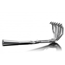 Delkevic Exhaust System 4-1 Classic Megaphone | Silver | Kawasaki Z1300