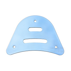 EMP Sierplaat Cover Mondial Stripes | Chroom