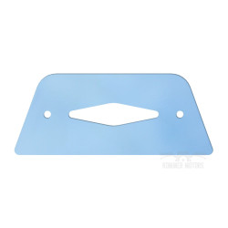 EMP Sierplaat Cover Laag Window | Chroom