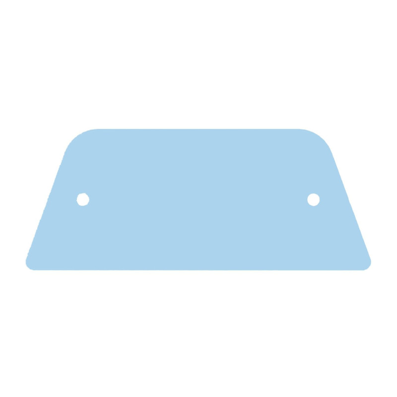 EMP Sierplaat Cover Laag Blind | Chroom