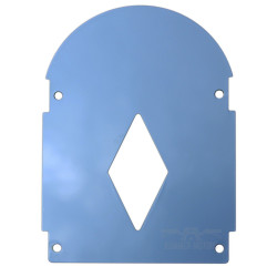 EMP Sierplaat Cover Luxe Window | Chroom