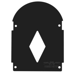 EMP Sierplaat Cover Luxe Window | Zwart