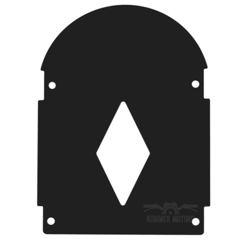 EMP Sierplaat Cover Luxe Window | Zwart