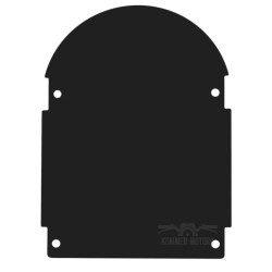 EMP Sierplaat Cover Luxe Blind | Zwart