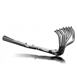 Delkevic Uitlaatsysteem 4-1 Classic Megaphone | Zilver | Kawasaki Z1300