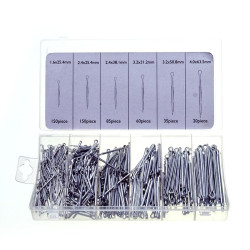 Biketek Splitpennen Assorti Box 500-delig | Staal