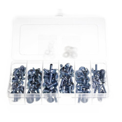 Biketek Inbusbouten M5/M6 Box 160-delig | Staal