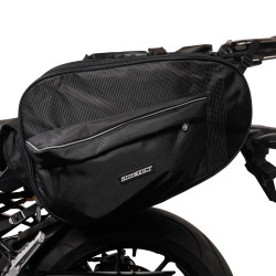 Biketek Zadeltassen Urbano 24-38 liter | Zwart