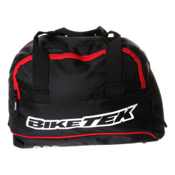 Biketek Tas Helm | Zwart/Rood
