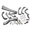 Delkevic Exhaust System 4-1 Classic Megaphone | Silver | Kawasaki Z1300
