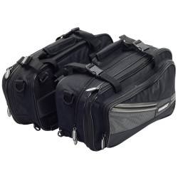 Biketek Zadeltassen Diablo 10-21 liter | Zwart