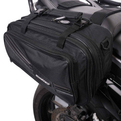 Biketek Zadeltassen Diablo 10-21 liter | Zwart