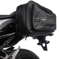 Biketek Zadeltassen Diablo 10-21 liter | Zwart