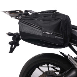 Biketek Zadeltassen Diablo 10-21 liter | Zwart
