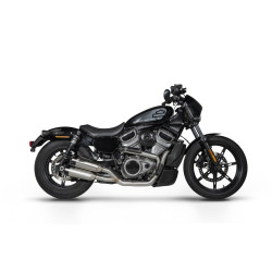 Zard Uitlaatsysteem RVS | Zwart | Harley Davidson 975 Sportster Nightster