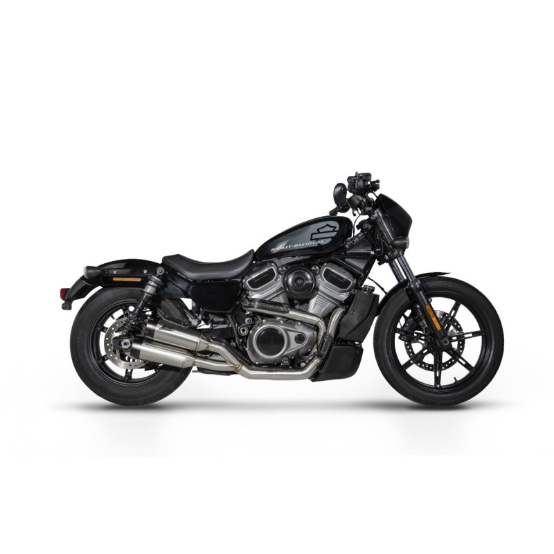 Zard Uitlaatsysteem RVS | Zwart | Harley Davidson 975 Sportster Nightster