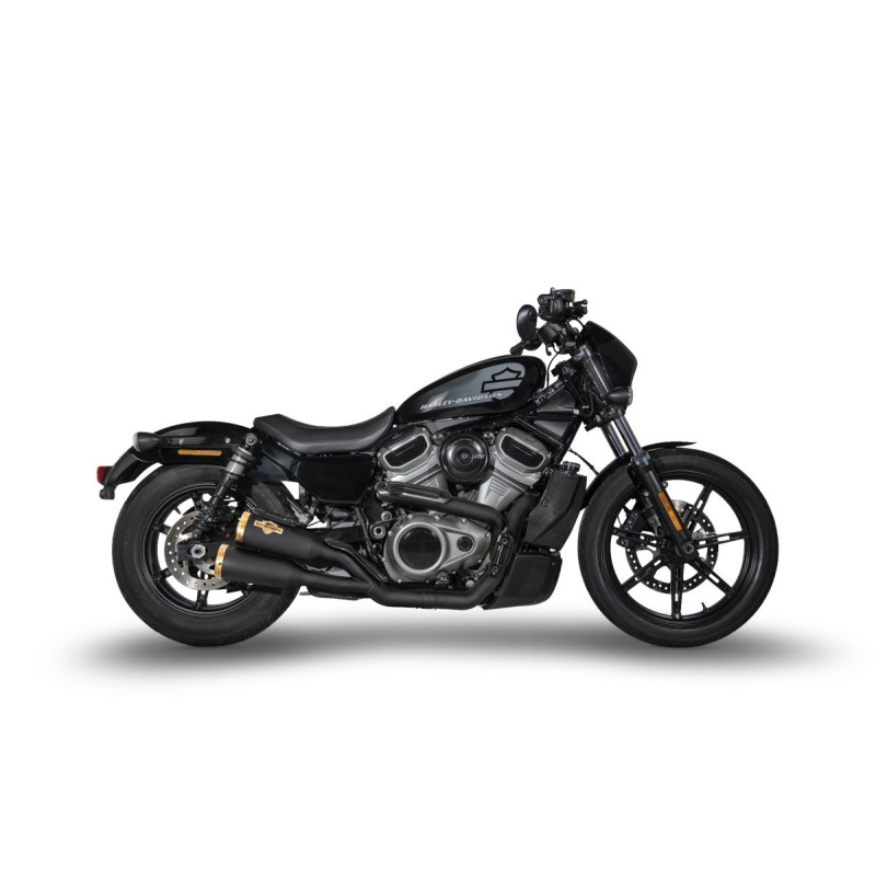 Zard Uitlaatsysteem 120th Anniversary Limited RVS | Zwart | Harley Davidson 975 Sportster Nightster