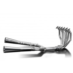 Delkevic Exhaust System 4-1 Classic Megaphone | Silver | Kawasaki Z1300