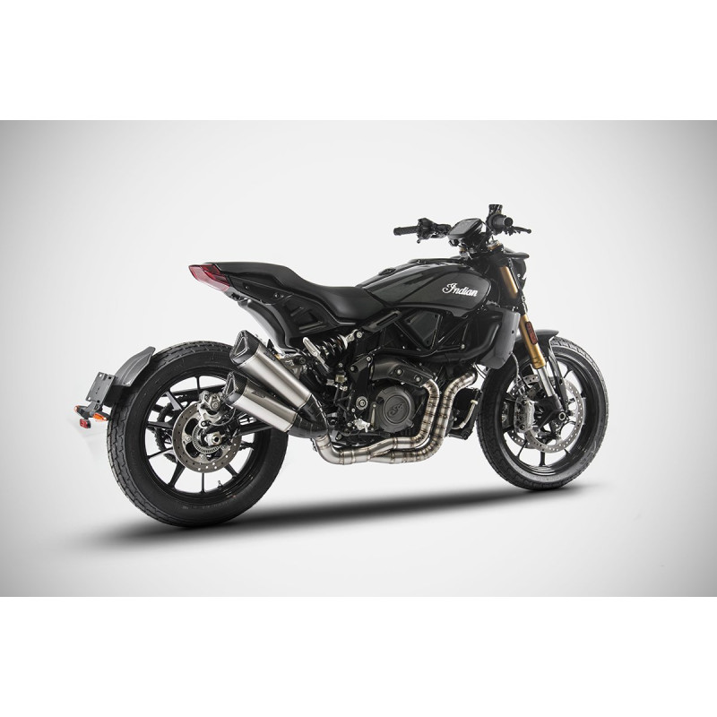 Zard Uitlaatbochten Titanium | Zilver | Indian 1200 FTR