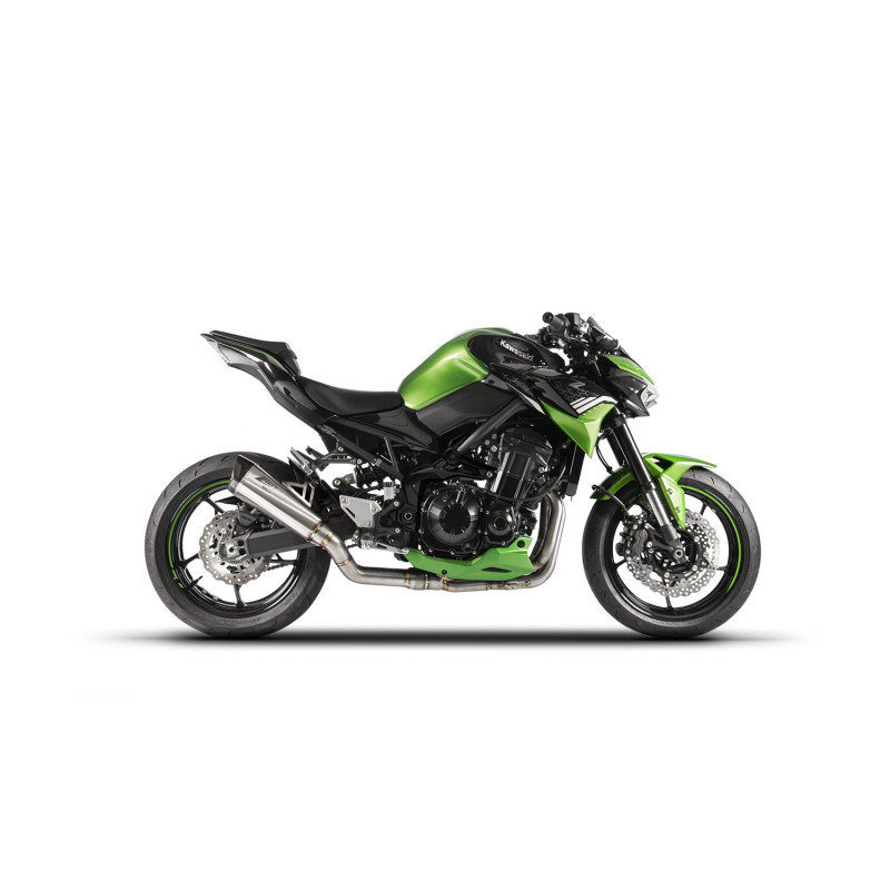 Zard Uitlaatsysteem RVS (Titanium Demper) | Zilver | Kawasaki Z900