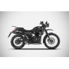 Zard Uitlaat Hoog RVS | Zwart | Royal Enfield 411 Himalayan