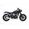 Zard Uitlaatsysteem 2-1 Laag Short Laag RVS | Zilver | Triumph Bonneville 800 & Scrambler/Thruxton 865