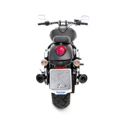 Zard Uitlaten Conisch Rond RVS | Zilver | Triumph Thunderbird 1600/1700