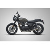 Zard Uitlaten Laag RVS | Zilver | Triumph Speed Twin 900