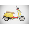 Zard Uitlaatsysteem Dolcevita RVS | Zilver | Piaggio 125/150 Primavera Vespa
